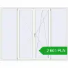 Pricing Tilt-and-Turn 2500x2000 mm REHAU OPTIMUM EURO-DESIGN 70 RAL 9016 Traffic white two-sided. Price: 2 600.68 PLN