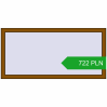 Pricing Tilt-and-Turn 1350x650 mm REHAU OPTIMUM EURO-DESIGN 70 GOLDEN OAK two-sided. Price: 722.13 PLN