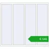 Pricing Tilt-and-Turn 2000x1800 mm REHAU OPTIMUM EURO-DESIGN 70 ANTHRACITE_GREY_STRUKTURAL external. Price: 546,35 €