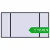 Pricing Tilt-and-Turn 2722x1414 mm REHAU OPTIMUM EURO-DESIGN 70 ANTHRACITE_GREY_STRUKTURAL two-sided. Price: 2 650.21 PLN