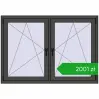 Pricing Tilt-and-Turn 1470x1025 mm REHAU ENERGY-SAVING SYNEGO MD BASALT_GREY two-sided. Price: 2000,56 zł
