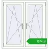 Pricing Tilt-and-Turn 1035x1100 mm REHAU ENERGY-SAVING SYNEGO MD GOLDEN OAK external. Price: 1573,88 zł