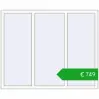 Ustalenie cen Okna skrzydłowe 1600x1300 mm ALU STANDARD 72 RAL 9016 Traffic white dwustronny. Cena: 748,87 €