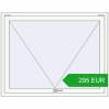 Pricing Tilt-and-Turn 1350x1055 mm REHAU OPTIMUM EURO-DESIGN 70 RAL 9016 Traffic white two-sided. Price: 294.64 EUR