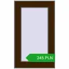 Pricing Tilt-and-Turn 300x500 mm REHAU OPTIMUM EURO-DESIGN 70 DARK_OAK two-sided. Price: 245.22 PLN