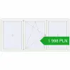 Pricing Tilt-and-Turn 3000x1400 mm REHAU OPTIMUM EURO-DESIGN 70 RAL 9016 Traffic white two-sided. Price: 1 997.55 PLN