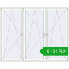 Pricing Tilt-and-Turn 2500x2000 mm REHAU ENERGY-SAVING SYNEGO MD RAL 9016 Traffic white two-sided. Price: 5 120.67 PLN