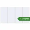 Pricing Tilt-and-Turn 4000x2230 mm KORSA BRILLANT DESIGN. Price: 1 339.46 EUR