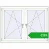 Ustalenie cen Okna rozwierne 1350x1010 mm REHAU ENERGY-SAVING SYNEGO MD ANTHRACITE_GREY_STRUKTURAL zewnętrzny. Cena: 389,12 €