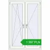 Pricing Tilt-and-Turn 1000x1500 mm REHAU OPTIMUM EURO-DESIGN 70 RAL 9016 Traffic white two-sided. Price: 1 997.49 PLN