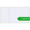 Pricing Tilt-and-Turn 2600x1450 mm REHAU OPTIMUM EURO-DESIGN 70 RAL 9016 Traffic white two-sided. Price: 2 198.95 PLN