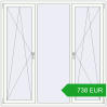 Pricing Tilt-and-Turn 1800x1800 mm REHAU BRILLANT DESIGN RAL 9016 Traffic white two-sided. Price: 738.27 EUR