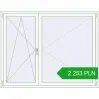 Pricing Tilt-and-Turn 1800x1420 mm REHAU OPTIMUM EURO-DESIGN 70 RAL 9016 Traffic white two-sided. Price: 2 252.58 PLN