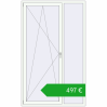Ustalenie cen Okna skrzydłowe 1400x2300 mm REHAU OPTIMUM EURO-DESIGN 70 RAL 9016 Traffic white dwustronny. Cena: 496,58 €