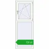 Pricing Tilt-and-Turn 600x1600 mm REHAU OPTIMUM EURO-DESIGN 70 RAL 9016 Traffic white two-sided. Price: 730,90 zł