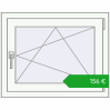 Ustalenie cen Okna skrzydłowe 760x600 mm REHAU OPTIMUM EURO-DESIGN 70 RAL 9016 Traffic white dwustronny. Cena: 156,19 €