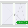 Pricing Tilt-and-Turn 1500x1350 mm REHAU OPTIMUM EURO-DESIGN 70 CHOCOLATE_BROWN external. Price: 2 452.78 PLN