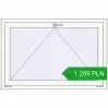 Pricing Tilt-and-Turn 1200x800 mm REHAU ENERGY-SAVING SYNEGO MD RAL 9016 Traffic white two-sided. Price: 1 208.92 PLN