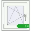Pricing Tilt-and-Turn 500x545 mm EPSILON OPTIMA DARK_OAK external. Price: 87,70 €