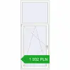 Pricing Tilt-and-Turn 950x2260 mm REHAU OPTIMUM EURO-DESIGN 70 RAL 9016 Traffic white two-sided. Price: 1 931.74 PLN