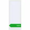 Pricing Tilt-and-Turn 900x2200 mm ALU STANDARD 72 RAL 9016 Traffic white two-sided. Price: 421,14 €