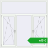 Ustalenie cen Okna skrzydłowe 1800x1800 mm REHAU OPTIMUM EURO-DESIGN 70 RAL 9016 Traffic white dwustronny. Cena: 615,43 €