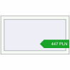 Pricing Tilt-and-Turn 1000x560 mm REHAU OPTIMUM EURO-DESIGN 70 RAL 9016 Traffic white two-sided. Price: 446.92 PLN