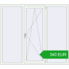 Pricing Tilt-and-Turn 1750x1560 mm REHAU OPTIMUM EURO-DESIGN 70 RAL 9016 Traffic white two-sided. Price: 340 EUR