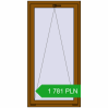 Pricing Tilt-and-Turn 800x1600 mm REHAU OPTIMUM EURO-DESIGN 70 GOLDEN OAK two-sided. Price: 1 780.56 PLN
