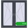 Ustalenie cen Okna skrzydłowe 1185x1265 mm REHAU ENERGY-SAVING SYNEGO MD ANTHRACITE_GREY_STRUKTURAL dwustronny. Cena: 528,09 €