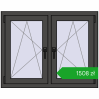 Ustalenie cen Okna skrzydłowe 1035x815 mm REHAU ENERGY-SAVING SYNEGO MD BASALT_GREY dwustronny. Cena: 1508,14 zł