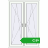 Pricing Tilt-and-Turn 1035x1520 mm REHAU ENERGY-SAVING SYNEGO MD RAL 9016 Traffic white two-sided. Price: 389,22 €