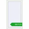 Pricing Tilt-and-Turn 650x1190 mm REHAU OPTIMUM EURO-DESIGN 70 RAL 9016 Traffic white two-sided. Price: 566.24 PLN