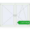 Pricing Tilt-and-Turn 1620x1320 mm REHAU ENERGY-SAVING SYNEGO MD RAL 9016 Traffic white two-sided. Price: 2 477.34 PLN