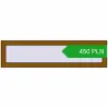 Pricing Tilt-and-Turn 1200x300 mm REHAU OPTIMUM EURO-DESIGN 70 GOLDEN OAK two-sided. Price: 450.47 PLN