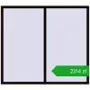 Ustalenie cen Okna skrzydłowe 1800x1600 mm REHAU ENERGY-SAVING SYNEGO MD BLACK_BROWN dwustronny. Cena: 2313,54 zł