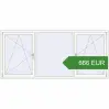 Pricing Tilt-and-Turn 2565x1165 mm KORSA BRILLANT DESIGN. Price: 665.76 EUR