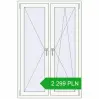Pricing Tilt-and-Turn 1020x1560 mm REHAU ENERGY-SAVING SYNEGO MD RAL 9016 Traffic white two-sided. Price: 2 298.94 PLN