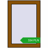 Pricing Tilt-and-Turn 450x650 mm REHAU OPTIMUM EURO-DESIGN 70 GOLDEN OAK two-sided. Price: 333.88 PLN