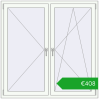 Pricing Tilt-and-Turn 1450x1450 mm REHAU ENERGY-SAVING SYNEGO MD RAL 9016 Traffic white two-sided. Price: 408,27 €