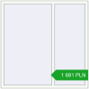 Pricing Tilt-and-Turn 1500x1500 mm REHAU ENERGY-SAVING SYNEGO MD RAL 9016 Traffic white two-sided. Price: 1 681.04 PLN