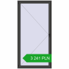 Pricing Tilt-and-Turn 1200x2400 mm REHAU ENERGY-SAVING SYNEGO MD BASALT_GREY two-sided. Price: 3 241.21 PLN