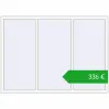 Ustalenie cen Okna skrzydłowe 2100x1500 mm KORSA OPTIMUM REHAU EURO 70. Cena: 336,30 €