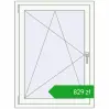 Ustalenie cen Okna rozwierne 850x1150 mm REHAU OPTIMUM EURO-DESIGN 70 RAL 9016 Traffic white dwustronny. Cena: 828,59 zł
