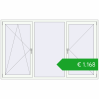 Ustalenie cen Okna skrzydłowe 2300x1400 mm KORSA ENERGY-SAVING REHAU SYNEGO MD. Cena: 1167,89 €