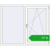 Pricing Tilt-and-Turn 1450x1200 mm EPSILON OPTIMA GOLDEN OAK external. Price: 170,86 €