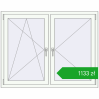 Pricing Tilt-and-Turn 1400x1100 mm REHAU OPTIMUM EURO-DESIGN 70 RAL 9016 Traffic white two-sided. Price: 1132,71 zł