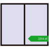 Pricing Tilt-and-Turn 1800x1600 mm REHAU ENERGY-SAVING SYNEGO MD BLACK_BROWN two-sided. Price: 2313,54 zł