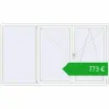 Ustalenie cen Okna skrzydłowe 2630x1500 mm REHAU OPTIMUM EURO-DESIGN 70 RAL 9016 Traffic white dwustronny. Cena: 773,42 €
