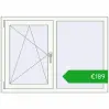 Pricing Tilt-and-Turn 1240x880 mm REHAU OPTIMUM EURO-DESIGN 70 RAL 9016 Traffic white two-sided. Price: 189,41 €